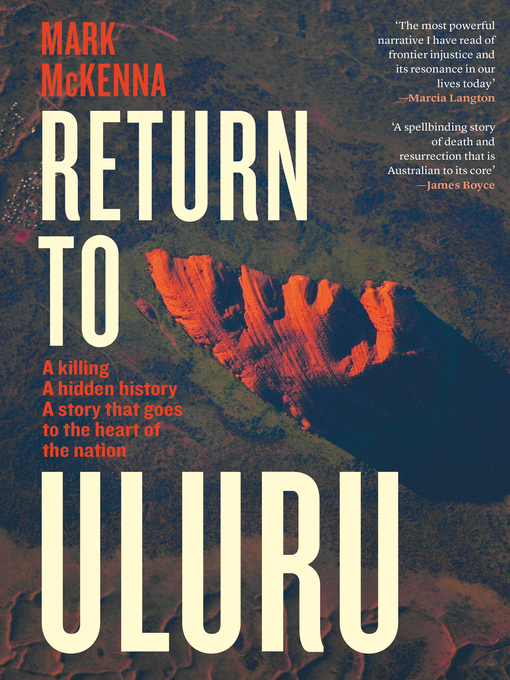 Title details for Return to Uluru by Mark Mckenna - Available